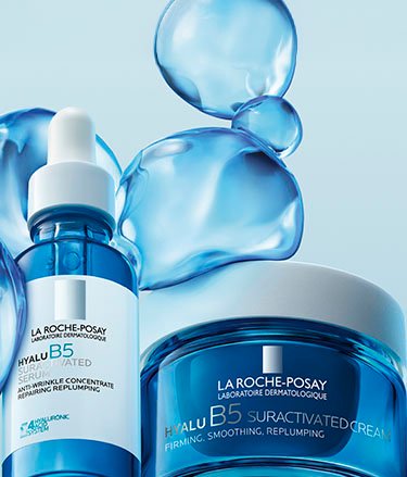 NY HYALU B5 SERUM & CREAMFIRE TYPER HYALURONSYREFOR MERE GLØD OG FYLDE