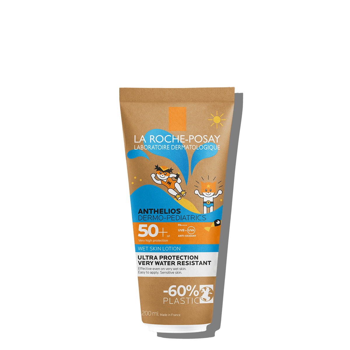 lrp-anthelios-packshot DP wet skin lotion 50 200ml