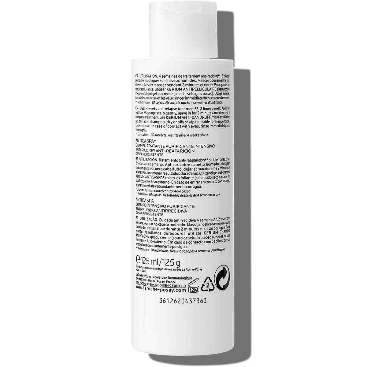 La Roche Posay ProduktSide Kerium DS Anti Dandruff Treatment Shampoo 12