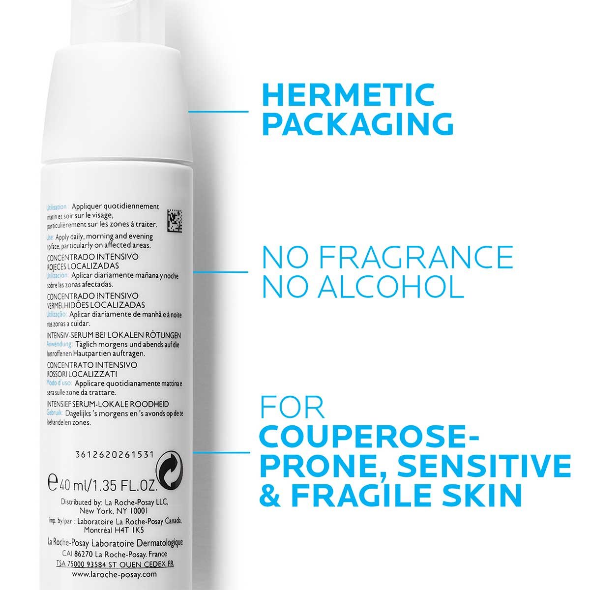 kabel termometer Fakultet ROSALIAC AR Intense » Serum mod rødme | La Roche-Posay