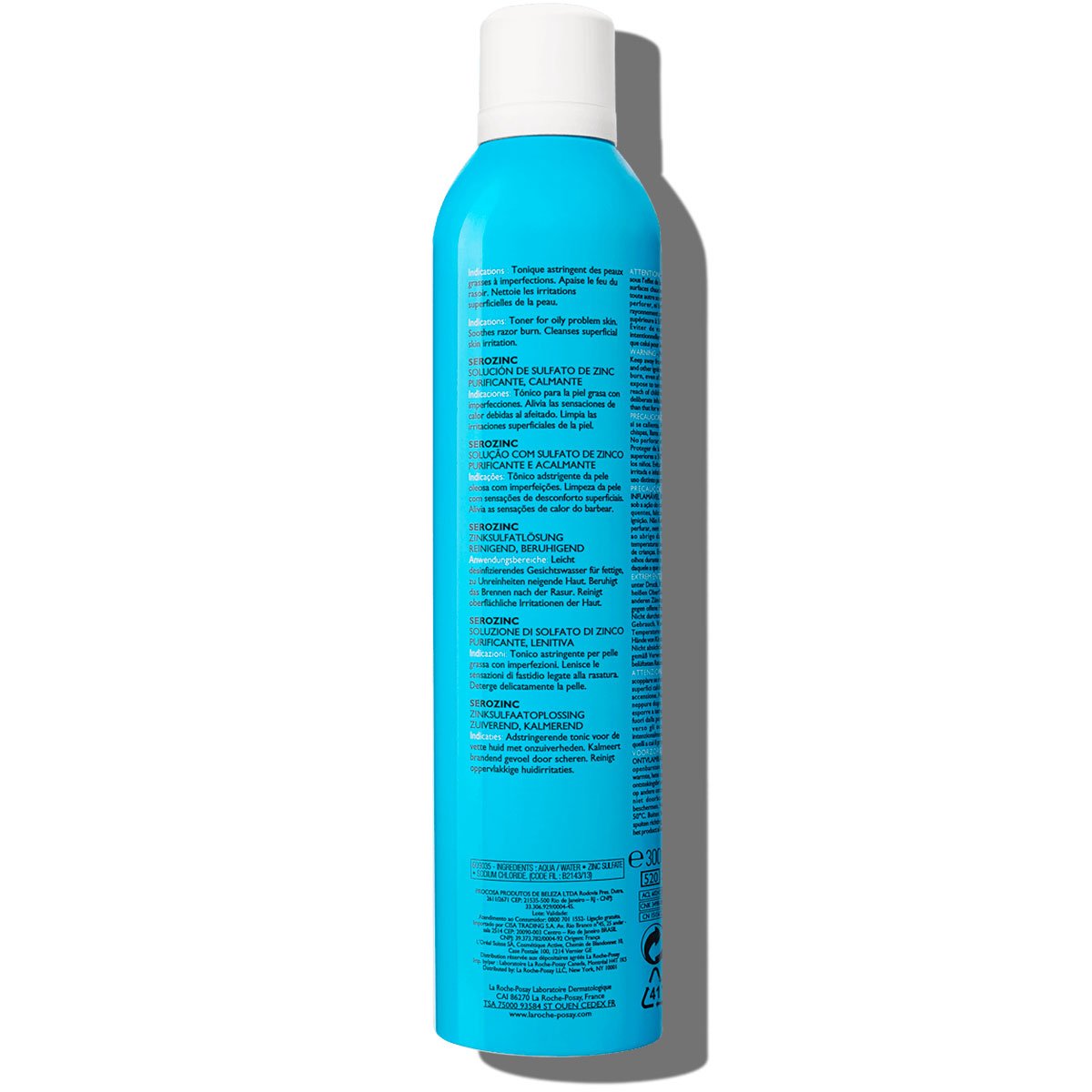 La Roche Posay Produktsida Serozinc Spray Zink 300ml 3337875565783 Bac