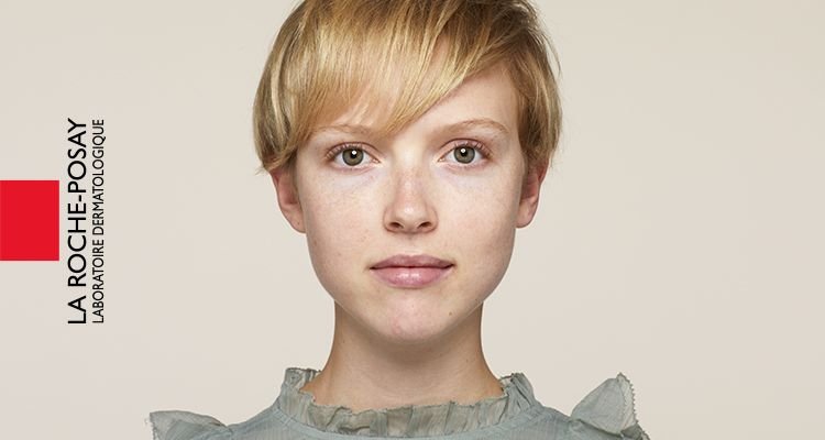 La Roche Posay Sensitiv Toleriane Fyld Elfenben Audrey før